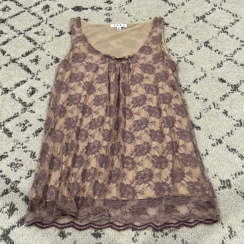CAbi - Shirt (Purple and Tan)